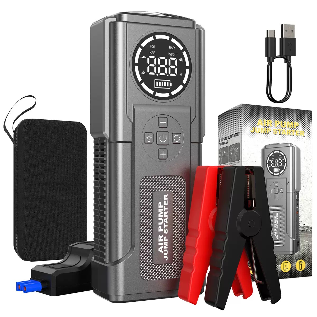 Car Air pump &jump starter